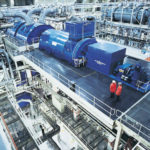 Engineers in nuclear power station